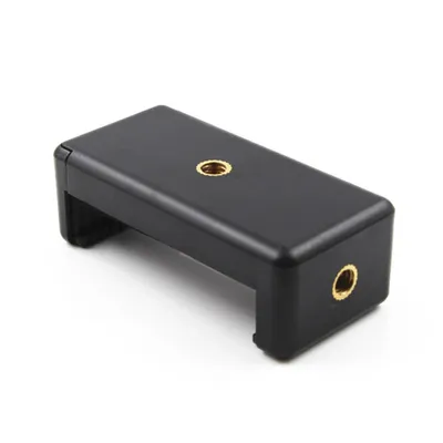 Produktbild von Universeller Mobiltelefon -Selfie -Clip -Halterungshalter Stativ -Mount -Adapter-Schwarz-Größen: 65-115 mm