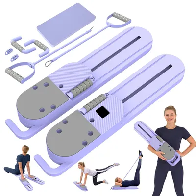 Produktbild von Pilates Board, 2-in-1 Design, All-in-One Fitnesslösung, LILA