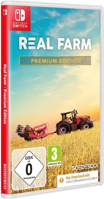 Produktbild von Real Farm - Landwirtschaft Simulation Spiel für Nintendo Switch - Premium Edition - Code in a BOX