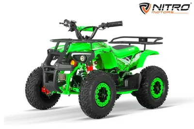 Produktbild von Nitro Motors Eco Dusty Mini Quad 1200W 48V 6" BTF XL Sport Kinder Elektroquad Grün
