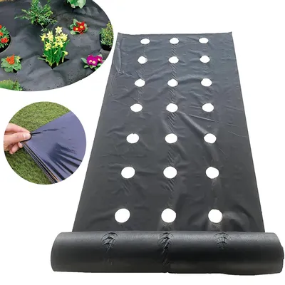 Produktbild von Unkrautvlies für Garten, Atmungsaktive Wachstumsmatte, Wasserdurchlässig & UV-Beständig, Für Beete, Wege & Gewächshaus