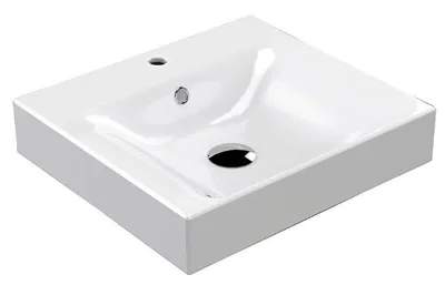 Obrázok produktu pre CENTO keramické umývadlo 50x45cm, biele