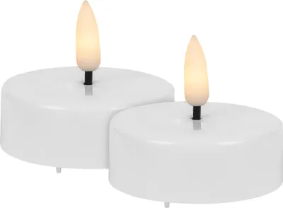 Obrázek produktu pro Star Trading Flamme, Bílá, Ložnice, Obývací pokoj, IP20, 2 žárovek, LED, 0,03 W