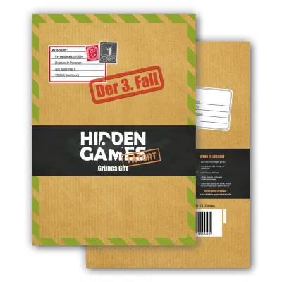 Produktbild von Hidden Games Tatort - Grünes Gift - Deutsch - Realistisches Krimispiel, spannendes Detektivspiel, Escape Room Spiel
