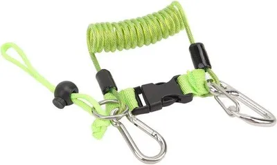 Immagine prodotto di Fotocamera subacquea con gancio anti-smarrimento in acciaio inossidabile per corda da arrampicata