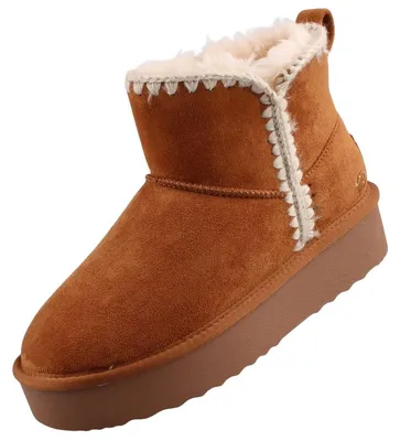 Image de Dockers by Gerli Damen Stiefelette gefüttert Braun
