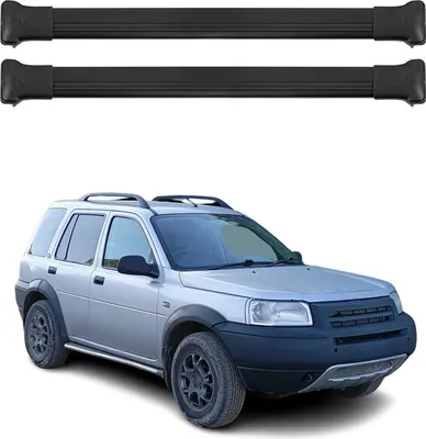 Image de Barres de toit transversales pour Land Rover Freelander I L314 1997-2006 Noir 2x