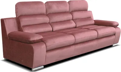 Produktbild von Amber sofa 3-osobowa z funkcją spania 238 x 96 x 95 cm, brudny róż