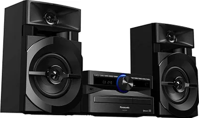 Zdjęcie produktu dla Panasonic SC-UX100E-K, System mini domowego audio, Czarny, Malezja, 300 W, 2-drożny, 13 cm