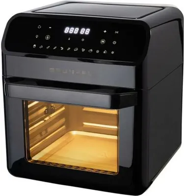Obrázek produktu pro Grunkel BLACKFRYEROVEN, Horkovzdušná fritéza, 12 l, 200 °C, 60 min, Samostarný, Černá