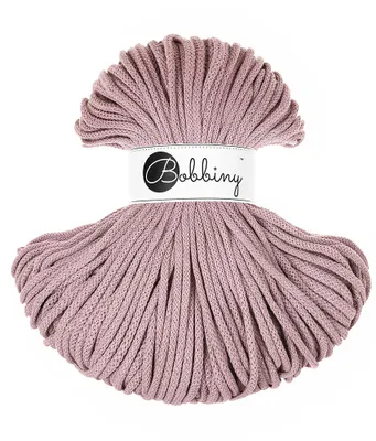 Produktbild von Bobbiny Premium 5 mm 100 m Mauve Schnur
