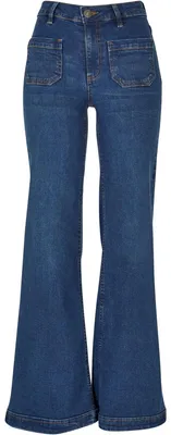 Produktbild von Urban Classics - Jeans für Damen TN550 (31R) (Dunkelblau Gewaschen)