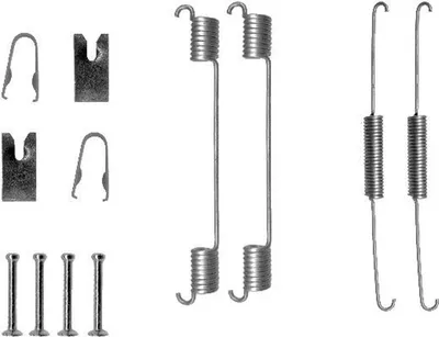 Produktbild von HELLA Zubehörsatz Bremsbacken 8DZ 355 200-541 Hinten für FIAT MULTIPLA (186)