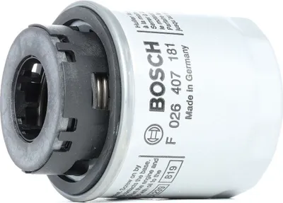 Produktbild von Ölfilter BOSCH F 026 407 181 Anschraubfilter für VW GOLF VI (5K1) Golf V Schrägheck (1K1) Polo Schrägheck (6R1, 6C1) TOURAN (1T1, 1T2) TIGUAN (5N)