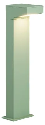 Productafbeelding van Asymmetrische straatlamp, 13 W LED, 3000 K, saliegroen, minimalistisch design voor buitenverlichting van tuinen en paden, beschermingsklasse IP65