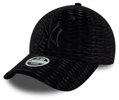 Produktbild von New Era Women MLB 9FORTY Velour Cap New York Yankees black