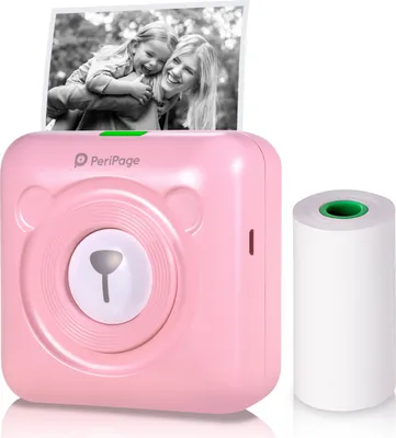 Obrázek produktu pro A6 Mini kapesní tiskárna HD 304DPI Bezdrátová BT termální tiskárna Obrázek Foto Štítek Poznámky Deník Účtenka Papír Okamžitá tiskárna Nálepka Funkce AR Photo Bez tisku Kompatibilní s Android iOS Smartphone Windows