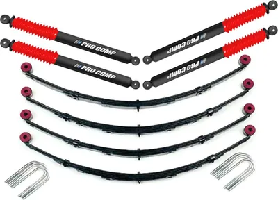 Obrázek produktu pro Kompletní podvozek Podvozek +2,5"=65 mm s ProComp tlumiči Jeep CJ 76-81