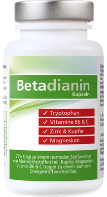 Produktbild von bauchvital Betadianin Kapseln, 60 St. Kapseln