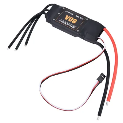 Obrázek produktu pro ESC, elektronický regulátor otáček, bezkartáčový ESC, 80A ESC, RC ESC