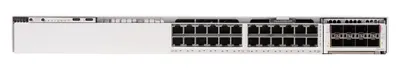 Imagen del producto de Cisco Catalyst C9350-24P, gestionado, capa 3, modo de comunicación dúplex completo, soporte para alimentación a través de Ethernet (PoE), montaje en rack, 1U