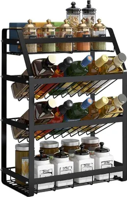 Immagine prodotto di Scaffale da cucina in metallo con organizer