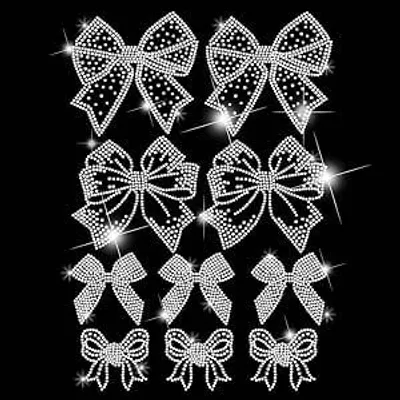 Imagen del producto de Juego de 28 apliques con pedrería – para ropa y bolsos – se pueden planchar o coser, ideales para manualidades y proyectos de "hágalo usted mismo"