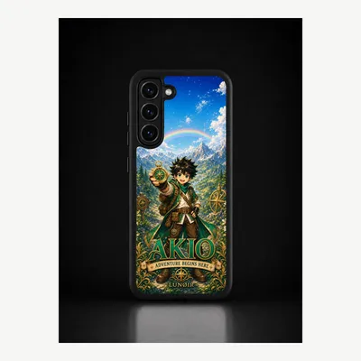 Produktbild von Samsung S23 Plus Hülle Handyhülle Schutzhülle Case mit Akio Motiv – LUNØIR ©