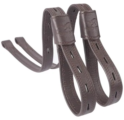 Zdjęcie produktu dla Equinate Slimline Mono Stirrup Leathers Brown 80 cm