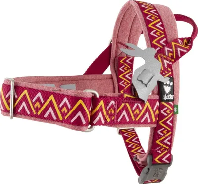Image de Hurtta Razzle-dazzle Harnais norvégien, Couleur:rouge, Taille:55-65cm
