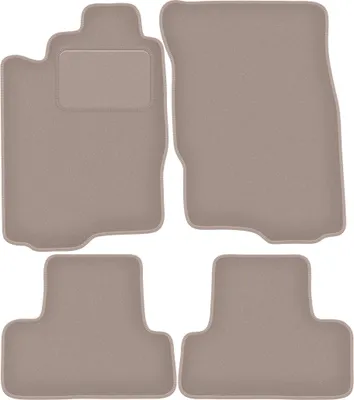 Produktbild von Beige Veloursmatten für: Mitsubishi Eclipse IV Coupé (2006-)