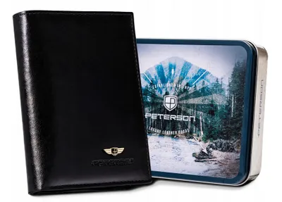 Produktbild von Peterson Brieftasche für Männer Tuzah schwarz Universal