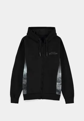 Produktbild von Skyrim - Herren-Kapuzenpullover mit Reißverschluss