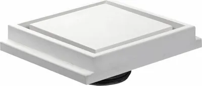 Produktbild von Ventmann - Rahmenloses Gipsventil - Ø100mm - Zufuhr & Abluft