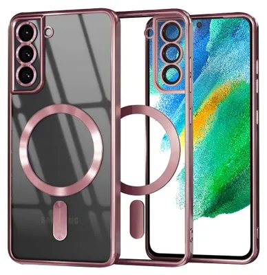 Obrázok produktu pre Techsuit Luxury Crystal MagSafe – puzdro na Samsung Galaxy S21 FE 5G – ružový