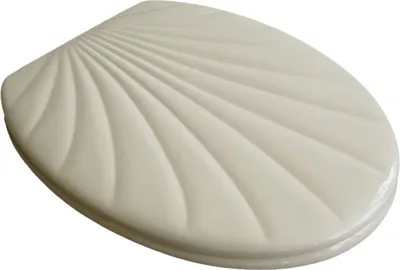 Produktbild von VCM WC Sitz Toilettendeckel Deckel Brille Toilettensitz Klobrille Klodeckel Mare - Verstellbare Scharniere Beige