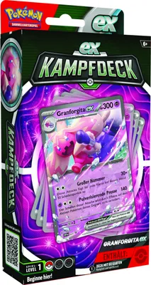 Immagine prodotto di Pokemon Battle Deck Granforgita-ex (mazzo immediatamente giocabile con 60 carte)