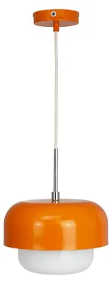 Produktbild von Pendelleuchte LED, Hängelampe, Deckenlampe Pendel, Pendellampe Esstisch, Pendelleuchte für Wohnzimmer, Skandinavische Design, Haipot Orange