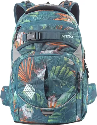 Produktbild von Nitro Schulrucksack Superhero ab 5.Klasse für Mädchen Jungen tropical