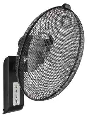 Produktbild von CasaFan WV 45-II FB AZ, Haushalts-Lamellenlüfter, Anthrazit, Wand, Kunststoff, 1145 RPM, 40 cm
