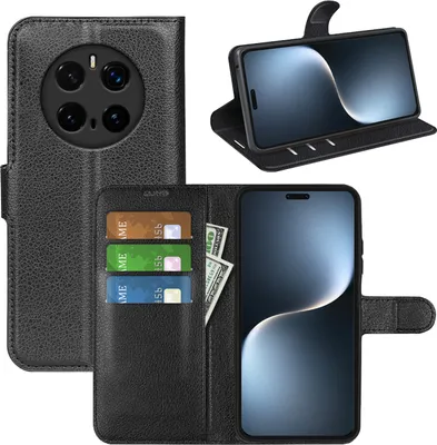 Obrázek produktu pro Pro Honor Magic 7 Pro Smart mobilní telefon pouzdro černé pouzdro umělá kůže obal kniha