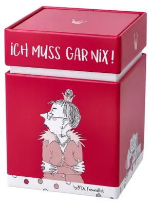 Produktbild von Goebel Dose Barbara Freundlieb - Ich muss gar nix, Teedose, Deko, Metall, Bunt, 27001091
