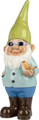 Produktbild von Formano Gartenzwerg Gartenfigur 50x18 cm Garten Deko Figur aus Kunststein Zwerg