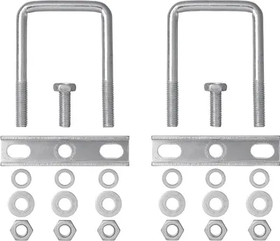 Produktbild von U-Bügel eckig 60mm für Klemmschelle - Set von 2 Stück