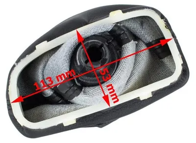 Schaltknauf Knauf + Schaltmanschette 5-Gang für Mercedes W203 S203 ab 2000-2007 – Produktansicht 2