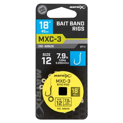Immagine prodotto di Matrix MXC-3 Taglia 12 senza ardiglione / 0,20 mm / 18" (45 cm) / Banda - 8 pz