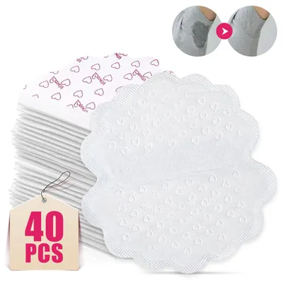 Produktbild von 40 Stück Achselpads, Achsel Schweißpads, Anti Schweiß Pads, Komfortabel Antitran