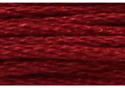 Image de Anchor Torsade 8m, rouge foncé, coton, couleur 22, 6 fils