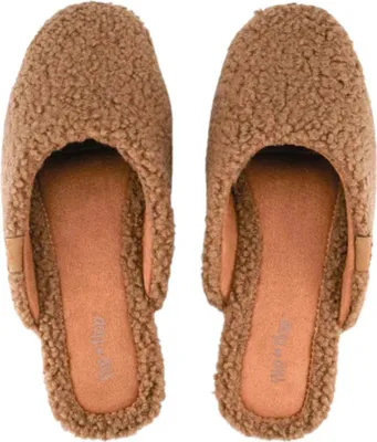 Produktbild von Damen Flip Flop Fina Hausschuhe warm bequem sherpa 39