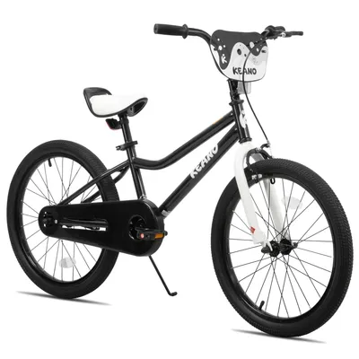 Productafbeelding van KEANO kinderfiets met afneembare stabilisatorwielen, ideaal voor jonge beginnende fietsers